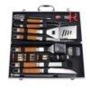 imgi_451_Hfeab7a981fef41bc99b6549f3507372bj BBQ Grill Tools Set Barbecue Tools Kit with Aluminum Case