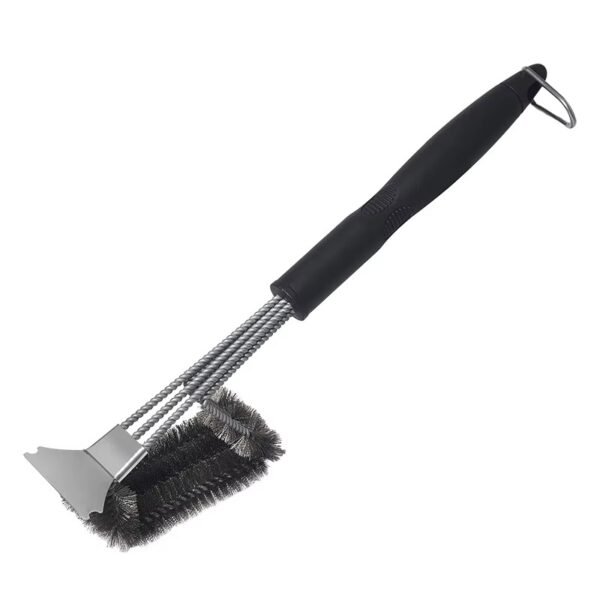 imgi_452_He16b61e480434e478f58ec4797c8a130D Bbq Accessories Wire Stainless Steel 3-in-1 Grill Cleaning