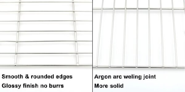 Stainless Steel Bbq Grill Mesh Barbecue Bbq Net With Legs