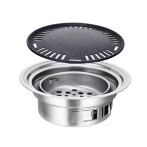 Portable Stainless Steel Removable Charcoal Stove Outdoor