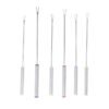 Outdoor Bbq Tools 6pcs Grill Skewers Stainless Steel Barbecue Fork