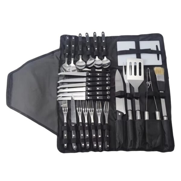 imgi_459_H54b8b939aaaa4998a92f5ad2ff9580f7d BBQ Tool Set with Fork Spoon Knife Outside Kitchen