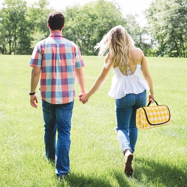 Compact Picnic Mat Picnic Blanket Camping Mat Beach Mat Outdoor Waterproof Portable Washable