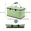 Insulated Picnic Basket With Lid & Aluminium Handle
