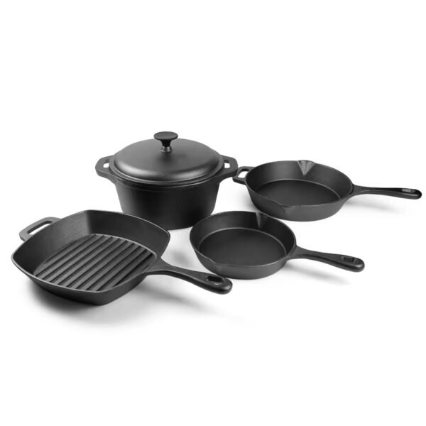 imgi_51_H7e3161665ca642d095d26df9f1b6253cV.jpg_960x960q80 Factory Directly Sell Cast Iron Pots and Pans Cast Iron Cookware Manufacturer Cast Iron Outdoor Camping Cookware Set for Stove